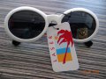 НОВИ!!! Бели елегантни слънчеви очила с UV защита, снимка 1 - Слънчеви и диоптрични очила - 10062831