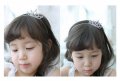 диадема мини корона венец бебешка детска дамска, снимка 1 - Шноли, диадеми, ленти - 17376759