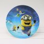 Minions Миньоните 10 бр парти чинии чинийки, снимка 1 - Чинии - 18226061