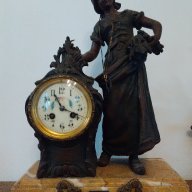 масивен каминен часовник, снимка 1 - Други ценни предмети - 18396613