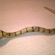 Кобра-змия дървена 60см-внос швеицария, снимка 3 - Антикварни и старинни предмети - 16153218