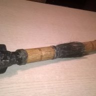 ПОРЪЧАНО-Автентично африканско копие с дърворезба-внос швеицария, снимка 1 - Антикварни и старинни предмети - 17070868