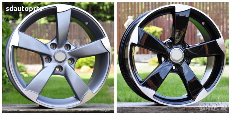 16" 17" Ал. Джанти Ауди 5Х112 Audi A3 S3 A4 S4 A6 S6 VW Golf Passat , снимка 1