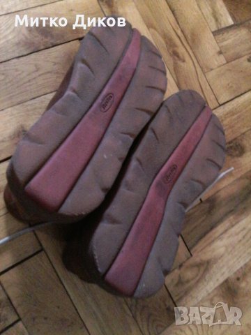 Зимни обувки естествена кожа Bata №39 унисекс, снимка 4 - Дамски боти - 23645422