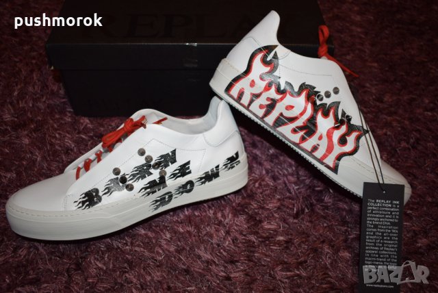 REPLAY Ava White Black Red