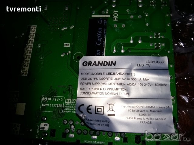 MAIN BOARD TP.S506.PB801 , снимка 5 - Части и Платки - 19284187