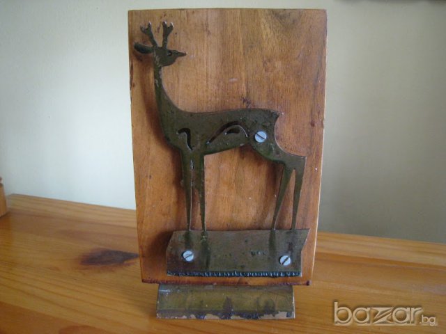 Стара битова хурка и статуетка, снимка 3 - Други ценни предмети - 15983330