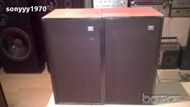 Wharfedale linton 3x-rank radio england-48х27х24см-внос англия, снимка 9 - Тонколони - 17016606