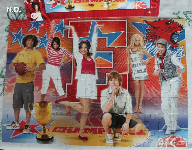 Пъзел High School Musical 3 (104 части) (6+ години), снимка 3 - Образователни игри - 26124199