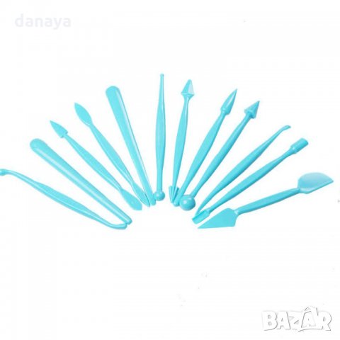 970 Комплект сладкарски инструменти за моделиране и декорация на торти и сладкиши, снимка 7 - Прибори за хранене, готвене и сервиране - 25640799