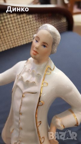 Антична порцеланова фигурка Дукс Бохемия, снимка 2 - Антикварни и старинни предмети - 22019958