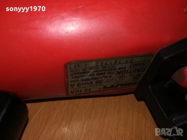 hilti te10a-перфоратор-без батерия-внос швеицария, снимка 10 - Бормашини - 21904399