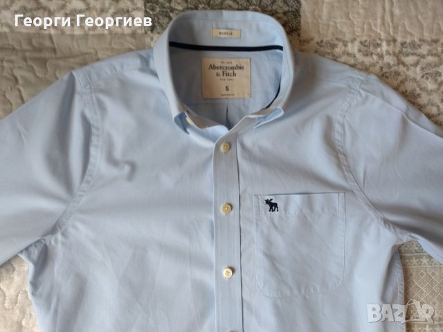 Мъжка риза Abercrombie & Fitch /Аберкромби енд фич, 100% оригинал, снимка 2 - Ризи - 25123415