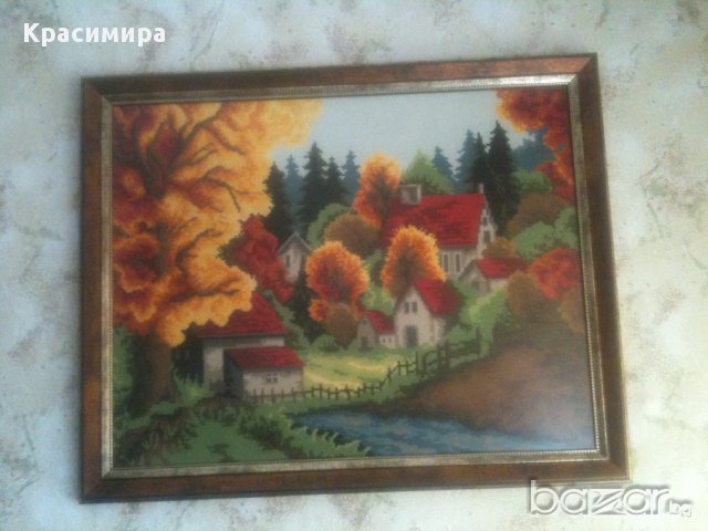 Гоблен"Есен", снимка 3 - Гоблени - 11496673