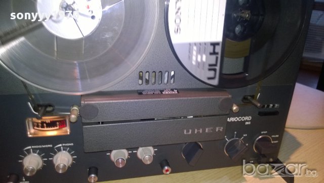 uher variocord 263-stereo-made in w.germany-ретро ролка-внос швеицария, снимка 18 - Ресийвъри, усилватели, смесителни пултове - 9792698