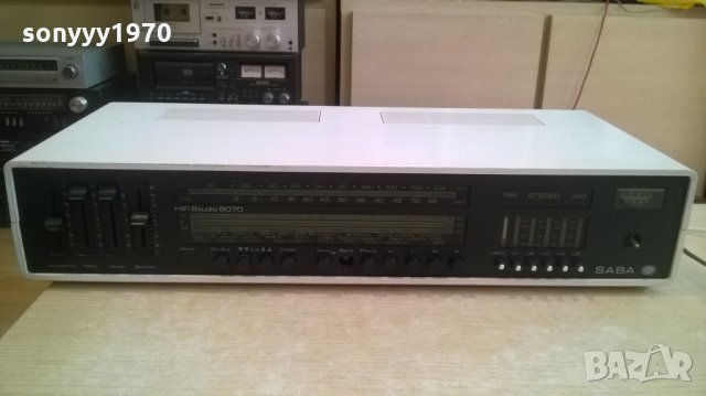 saba hifi studio 8070 stereo receiver-внос швеицария, снимка 8 - Ресийвъри, усилватели, смесителни пултове - 24438658