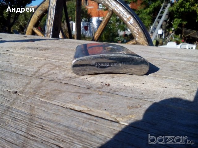 Джобна Манерка, снимка 5 - Антикварни и старинни предмети - 19301408