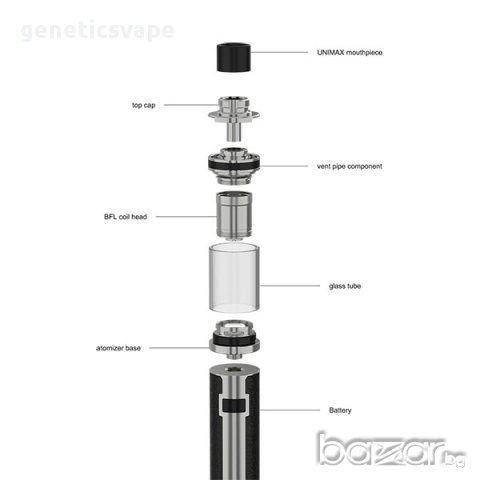 Joyetech Unimax 25 оригинален нов вейп vape 3000mah промоция! , снимка 2 - Вейп без пълнители - 17632448