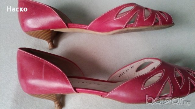 martinez valero, летни обувки с нисък ток, снимка 2 - Дамски обувки на ток - 16849366