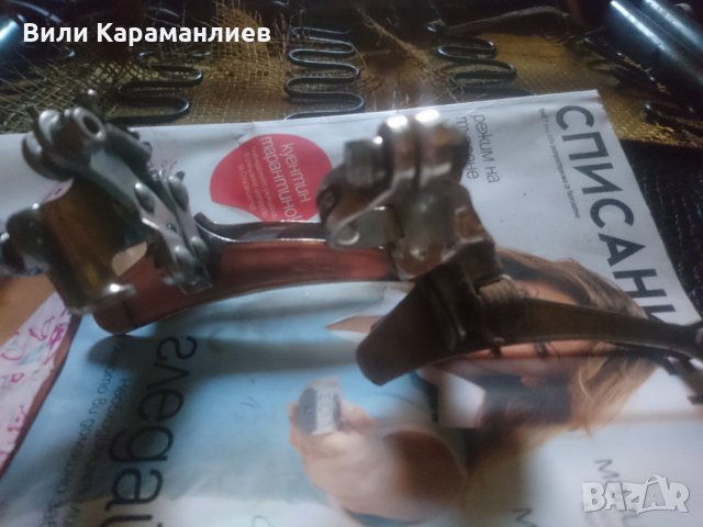 Ретро дерайльори, предни (оригинал), снимка 3 - Части за велосипеди - 25224967