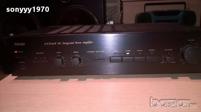 Teac a-x35mkII stereo amplifier-внос швеицария, снимка 3 - Ресийвъри, усилватели, смесителни пултове - 14221847