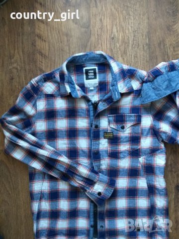 g-star marshall windsor shirt - страхотна мъжка зимна риза, снимка 6 - Ризи - 23725799