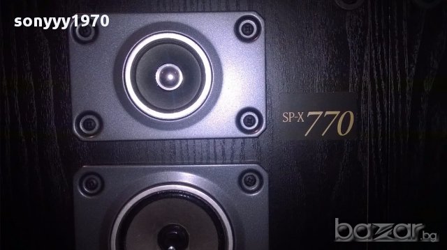 Jvc sp-x770bke made in belgium 2х140w/8ohm-внос швеицария, снимка 10 - Тонколони - 13575528