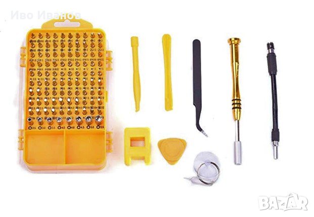 Мултифункционален  комплект миниотверки 115 в 1, снимка 4 - Отвертки - 25161588