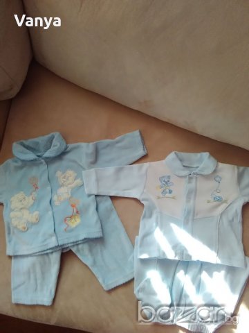 Комплекти две части 3-6 месеца, снимка 1 - Комплекти за бебе - 20975729