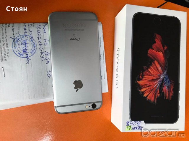 Продавам\ iPhone 6S Space Gray \, снимка 3 - Apple iPhone - 20454291