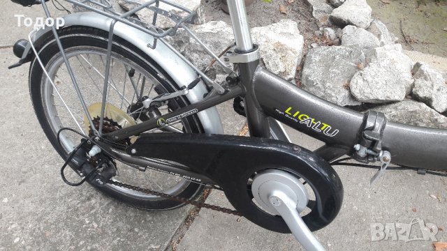 Згъваемо алуминиево колело, снимка 5 - Велосипеди - 25390413