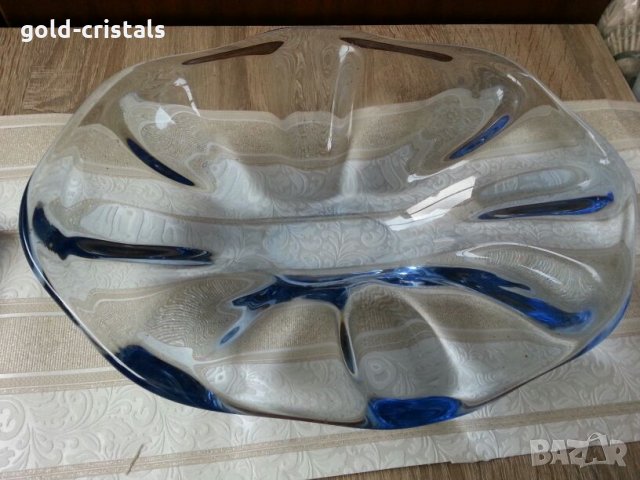 кристална купа фруктиера , снимка 9 - Антикварни и старинни предмети - 22989139