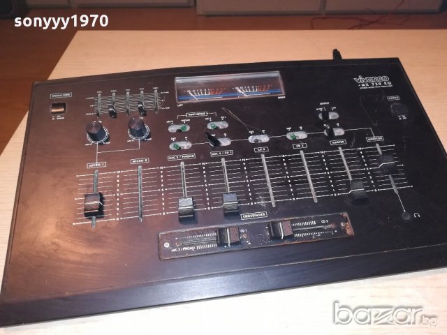 vivanco mx730eq-mixer/equalizer-внос франция, снимка 2 - Ресийвъри, усилватели, смесителни пултове - 21303400