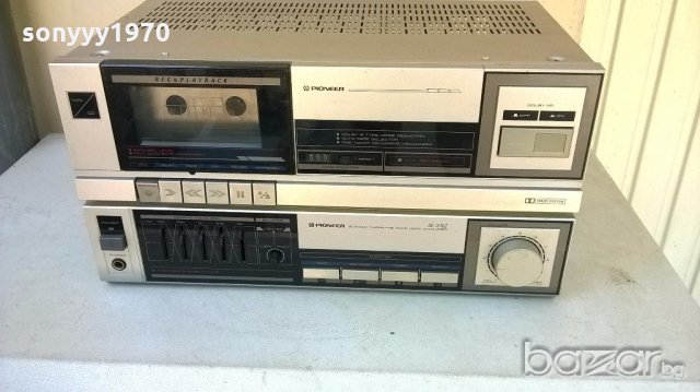 pioneer dc-x10z-amplifier+cassette deck japan- 270w-внос швеицария, снимка 6 - Ресийвъри, усилватели, смесителни пултове - 18254335