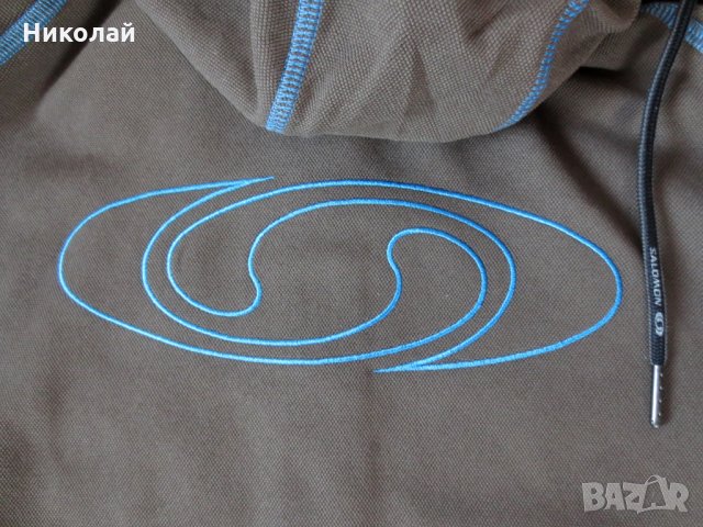 salomon X MidLayer hooded zip, снимка 6 - Спортни дрехи, екипи - 24862929