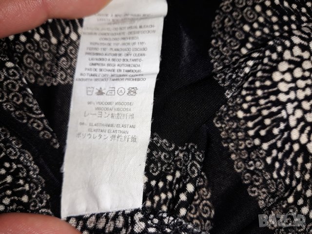 Черна ефирна рокля с къс ръкав марка Sinequanone, снимка 5 - Рокли - 24023625