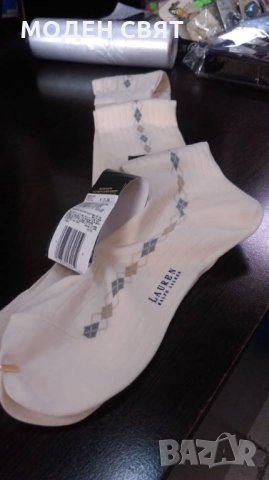ОРИГИНАЛНИ мъжки чорапи RALPH LAUREN, снимка 1 - Други - 22795703