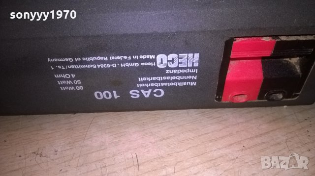 heco cas 100-2x80w-germany-метални-внос швеицария, снимка 12 - Тонколони - 25891509