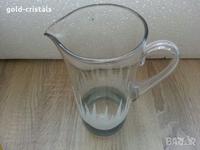  стъклена кана, снимка 4 - Антикварни и старинни предмети - 22535469