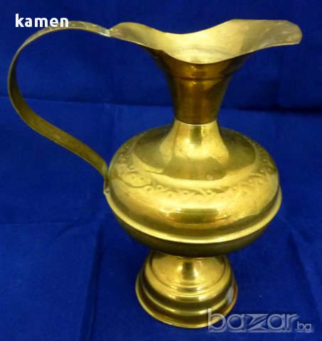 Кана месинг 14,5 см., снимка 3 - Антикварни и старинни предмети - 15068485