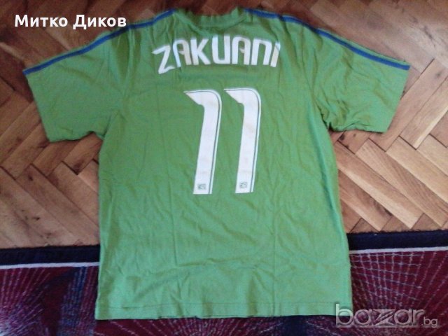 Сиатъл Соундърс фланелка Адидас№11Стив Закуани 2011 домакини, снимка 7 - Футбол - 19285429