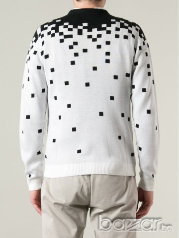 ADIDAS JEREMY SCOTT PIXEL Унисекс (Мъжки / Дамски ) Пуловер size S, снимка 4 - Пуловери - 7610240