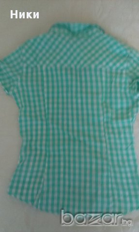 Нова дамска риза с къс ръкав Terranova - размер М, снимка 6 - Ризи - 11095471