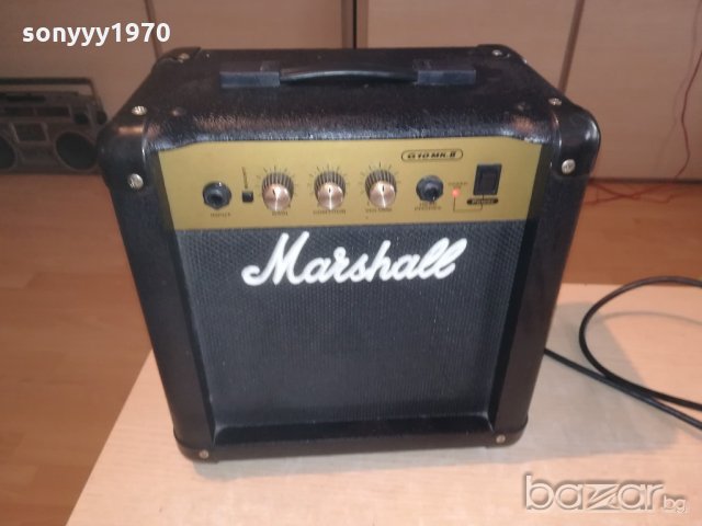 marshall-китарен усилвател-внос англия-30х30х18см, снимка 8 - Ресийвъри, усилватели, смесителни пултове - 21315827
