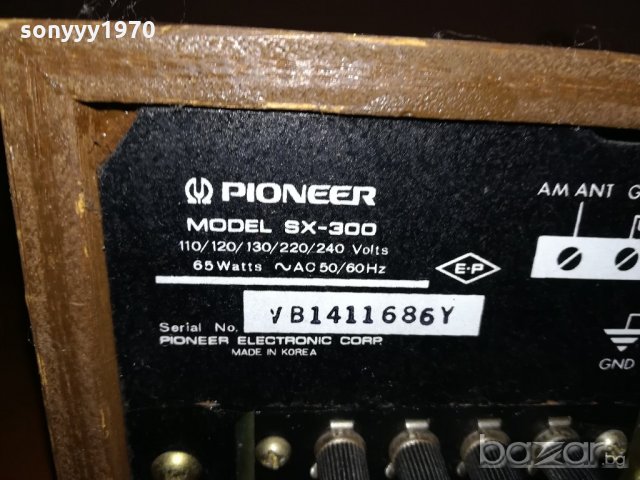 pioneer-ретро ресивър-внос швеицария, снимка 13 - Ресийвъри, усилватели, смесителни пултове - 20860122