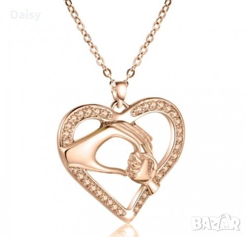 Колие - Майка и дете, снимка 2 - Колиета, медальони, синджири - 23633301