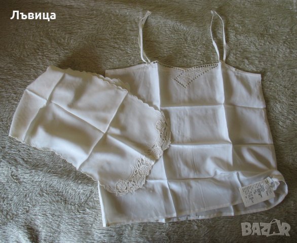 Нова блуза естествена коприна с бяла българска бродерия, снимка 3 - Ризи - 23757232