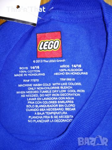 Лего тениска детска или за юноши, снимка 5 - Тениски - 21819941