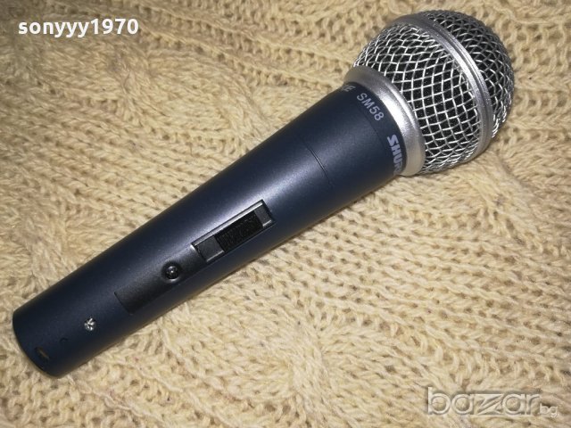 shure 58-profi microphone-жичен микрофон-внос швеицария, снимка 3 - Микрофони - 21236131