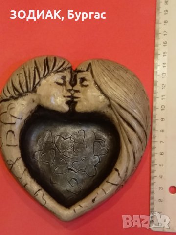 Пепелник за влюбени, снимка 2 - Декорация за дома - 23650761